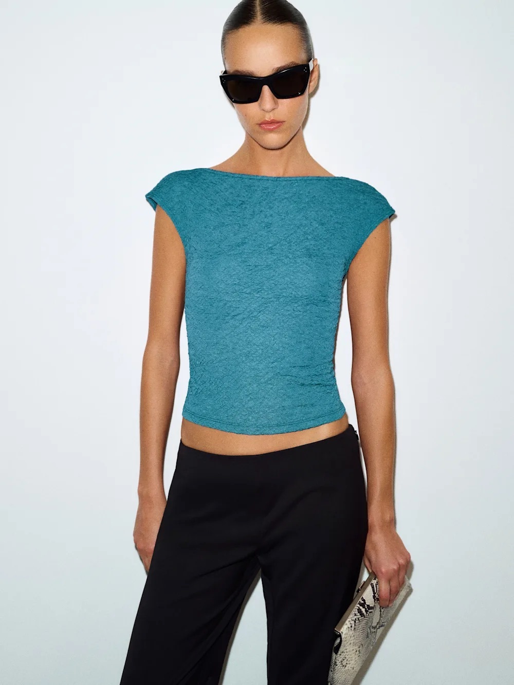 Reformation Darra Knit Top
